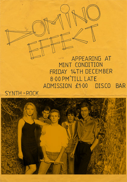 Domino Effect, Ipswich, Mint Condition poster